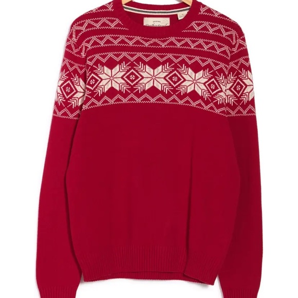 Weatherproof Vintage Snowflake Crew Neck Sweater NWT - Picture 4 of 11